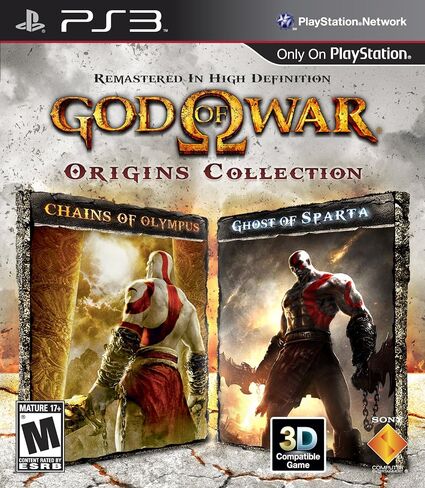 Sony Computer Entertainment PS3 DS3 Bundle - DS3 Deep Red ، God of War: Origins Collection in Kuwait