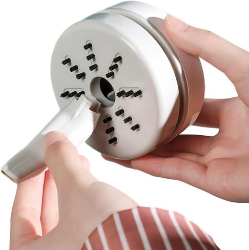 منظف ​​سطح المكتب منظفًا صغيرًا ، مستودعًا ومحمولًا ، كاسحة غبار وتفتح ، روبوت كرتون لطيف ، نوع USB ، يسهل إزالة الغبار/الشعر/حيوانات الأليف/الفتات على سطح المكتب/الطاولة/لوحة المفاتيح/الأريكة وما إلى ذلك ، تصميم خفيف الوزن ، تصميم خفيف الوزن in Kuwait