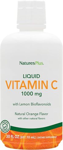Natures Plus Vitamin C 1000 Mg Liquid Orange, 30 FZ in Saudi Arabia