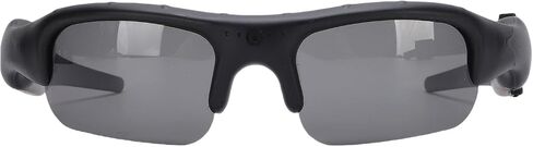 WiFi Camera Glasses, 1080P Video Sunglasses with 140° Wide Angle, 128GB Card Expansion, Loop Recording, for Cycling, Camping, Driving, Traveling in Saudi Arabia