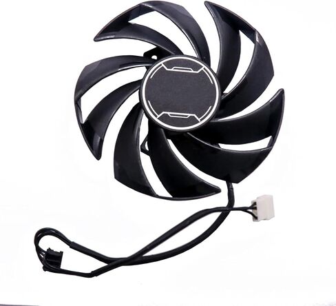 أفضل بانيات 85 مم رسومات جديدة بطاقة فيديو تبريد بطاقة التبريد لـ MSI RTX 4060 RTX 4060TI Ventus 2x PLD09210S12HH 40MM 4PIN in Saudi Arabia