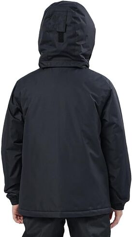 Boy's Waterproof Ski Jacket,Kids Warm Winter Snow Coat,Hooded Fleece Outwear,Windproof RainCoat in Saudi Arabia