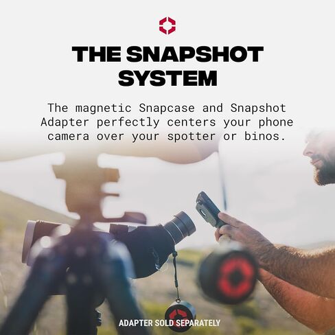 حالة هاتف Ollin Snapshot Digiscoping - تقنية متمسك بالنفس المغناطيسي ، للمناظير ، وتصوير النطاقات ، والصيد ، والتصوير الفوتوغرافي للحياة البرية ، وتوافق مع Samsung Galaxy S25 in Saudi Arabia