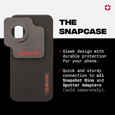 حالة هاتف Ollin Snapshot Digiscoping - تقنية متمسك بالنفس المغناطيسي ، للمناظير ، وتصوير النطاقات ، والصيد ، والتصوير الفوتوغرافي للحياة البرية ، وتوافق مع Samsung Galaxy S25 in Saudi Arabia