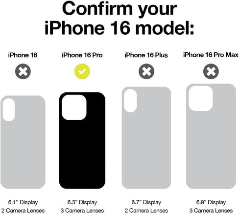incase Apple Magsafe Case for iPhone 16 Pro - 10 ft drop protection مع طباعة قابلة للتخصيص على الحالة - تصميم نحيف (خطوط حلقات ذات لون موسيقى البوب) in Kuwait