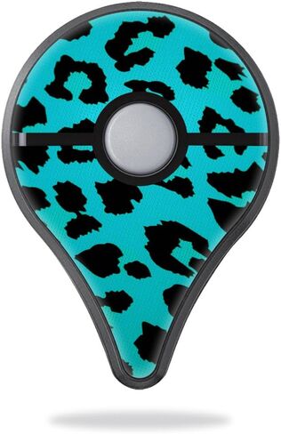 Mayyskins الجلد متوافق مع Pokemon Pokemon Go Plus - Teal Leopard | غلاف الالتفاف الواقي ، الدائم ، والفريد من نوعه | من السهل تطبيق الأنماط وإزالتها وتغييرها | صنع في الولايات المتحدة in Saudi Arabia