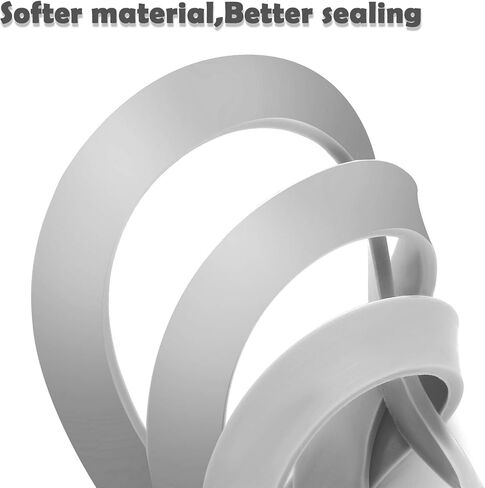 باو 5 حزمة حزمة من جثاب مطاطية استبدال ختم قطع الخلاط استبدال Silicone O-Ring Seal ختم متوافق مع Oster و Osterizer Cuisinart CBT-500 ، SB5600 ، CB600 ، SPB-456-2B خلاط (رمادي) in Saudi Arabia