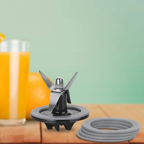 باو 5 حزمة حزمة من جثاب مطاطية استبدال ختم قطع الخلاط استبدال Silicone O-Ring Seal ختم متوافق مع Oster و Osterizer Cuisinart CBT-500 ، SB5600 ، CB600 ، SPB-456-2B خلاط (رمادي) in Saudi Arabia
