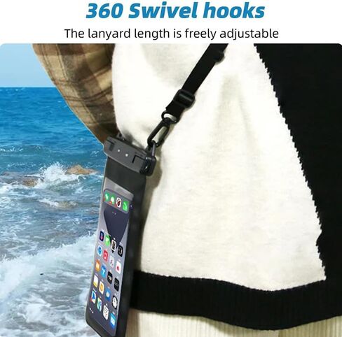Waterproof Bags Large Size, Clear Watertight Pouch Holder for Document Map Camera Mobile Phone Car Key, fits Kayaking Boating Hiking Water Sports in Saudi Arabia