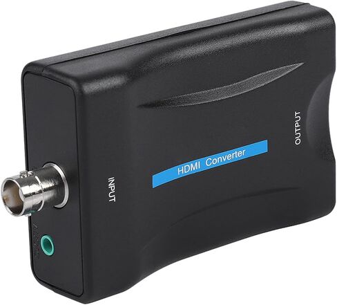 BNC to HDMI محول محول CVBS BNC HDMI Coax Coax Coaxial Coxial Coxial Coxial Coax to HDMI محول لهوائي التلفزيون 1080p/720p HD عرض محول الفيديو مراقبة PS2 PS3 PSP Wii in Saudi Arabia