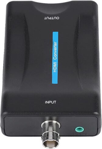 BNC to HDMI محول محول CVBS BNC HDMI Coax Coax Coaxial Coxial Coxial Coxial Coax to HDMI محول لهوائي التلفزيون 1080p/720p HD عرض محول الفيديو مراقبة PS2 PS3 PSP Wii in Saudi Arabia