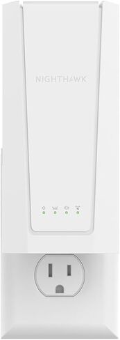 Netgear WiFi 7 Range Extender (EXS18) - BE3600 Dual -Band Indilely Signal Signal Booster & Repeater (تصل إلى 3.6 جيجابت في الثانية) - إضافة ما يصل إلى 1200 قدم مربع و 40 جهازًا - أمان WPA3 ، والتجوال الذكي in Saudi Arabia