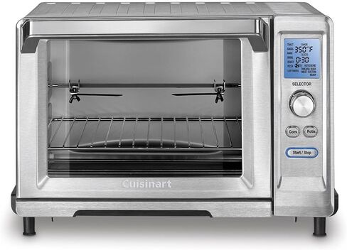 Cuisinart TOB -200FR ROTISSERIE CENVENCE TOTENT OVEN ، الفولاذ المقاوم للصدأ - معتمد (متجدد) in Kuwait