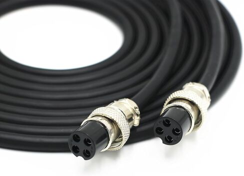 4-Core Primary-Secondary Speaker Link Cable for Klipsch The Fives/Sevens & HiVi-Swan D200/D300 | Master-Slave Audio Extension Wire | Shielded Lossless Hi-Fi Cable (2m/3m/5m/8m/10m) (16.4ft) in Kuwait