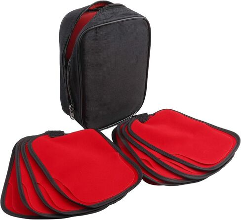 ZOMEI 16 Slots Nylon Pouch Case Bag For 100 x 150mm 100 x 100mm Cokin Z Series Filter Durable Storage Organizer For Photography Accessories Black in Saudi Arabia