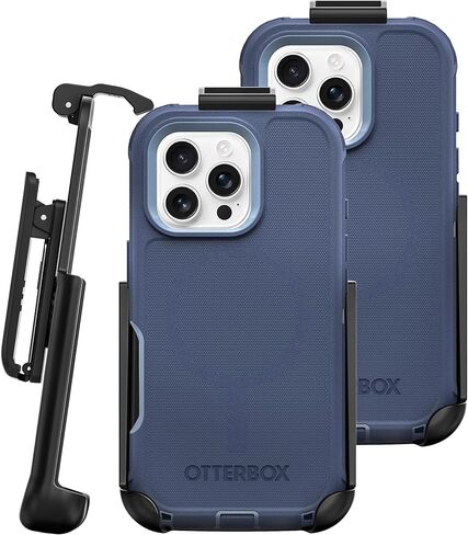 Encased Replacement Belt Clip Holster for iPhone 16 Pro Max (6.9") Otterbox Defender Series (2-Pack) in Saudi Arabia