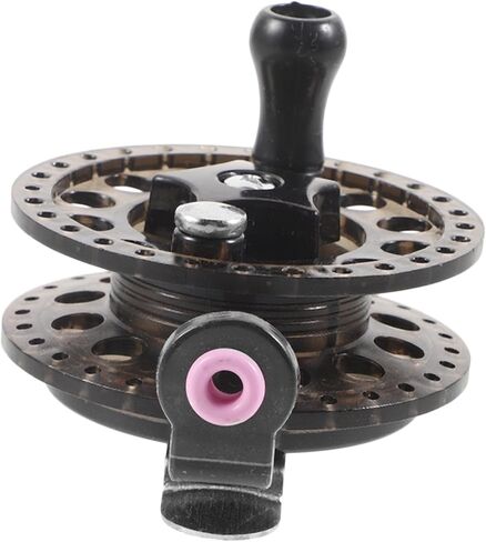 Sturdy Plastic Fly Fishing Reel Lightweight Compact Design Durable Crappie Reel for Sea Fishing with High Density Composite Wheel Foot in Saudi Arabia