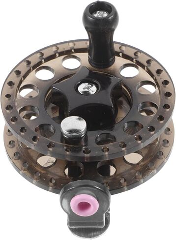 TOYANDONA Premium Plastic Fly Fishing Reel Lightweight Durable Outdoor Sea Fishing Wheel with High Strength Engineering Structure Compact Design for Easy Carrying and Long Term Use in Saudi Arabia