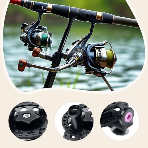Fly Fishing Reel No Bearing Dia 2.4inch Simple Assembly for Ice Fishing Accessories Pp Structure Left Right Hand Use in Saudi Arabia