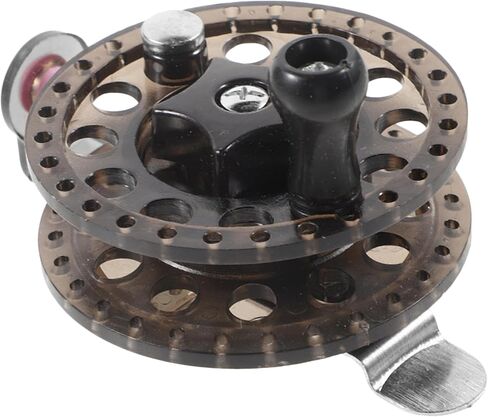 Outdoor Fishing Reel Plastic Durable Crappie and Fly Fishing Accessory Lightweight for Boat Reef Rock Anglers in Saudi Arabia