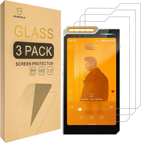 Mr.Shield Screen Protector متوافق مع Hiby R4 [الزجاج المُخفف] [3 عبوات] [زجاج اليابان مع صلابة 9H] in Saudi Arabia
