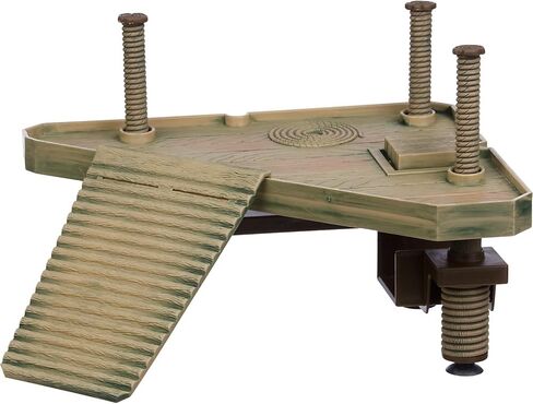 Penn-Plax Reptology Floating Turtle Pier and Basking Platform – Decorative, Functional, and Naturally Inspired – Small Size (Model Number: REP602) in Saudi Arabia