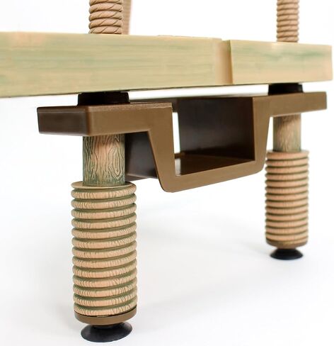 Penn-Plax Reptology Floating Turtle Pier and Basking Platform – Decorative, Functional, and Naturally Inspired – Small Size (Model Number: REP602) in Saudi Arabia