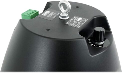Rockville PEN-65T Black 6.5" 70V/100V/8-Ohm Hanging Pendant Speakers, Clear Sound, Easy Install, Durable Build, Perfect for Restaurants and Bars (12 Item) in Saudi Arabia