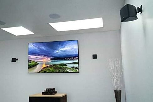 Rockville Commercial Restaurant Bluetooth Amplifier+10 3.5" White Cube Speakers in Saudi Arabia