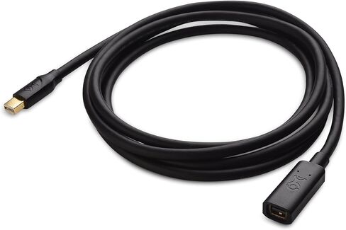 Cable Matters Mini DisplayPort Extension Cable (Mini DP Extension Cable) in Black - 6 Feet in Saudi Arabia