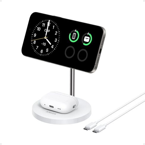 Anker 30W USB C Charger with MagGo 2-in-1 Charging Station in Saudi Arabia