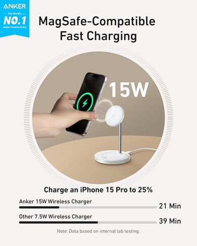 Anker 30W USB C Charger with MagGo 2-in-1 Charging Station in Saudi Arabia