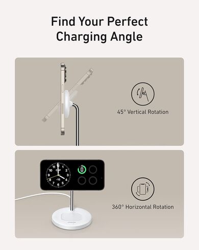Anker 30W USB C Charger with MagGo 2-in-1 Charging Station in Saudi Arabia