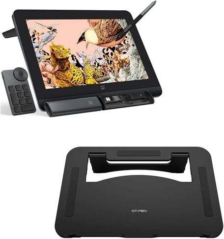 Xppen Artist Pro 16 Gen2 2.5k 16 chd QHD Drawing Tablet مع شاشة مكافحة الهروب بالكامل 16384 in Saudi Arabia