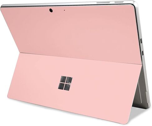 قرص الجلد متوافق مع Microsoft Surface Pro 11 (2024) - Blush Solid - Premium 3M Vinyl Wrap Wrap Cover - من السهل تطبيق | مصنوع في الولايات المتحدة الأمريكية من قبل Mayyskins in Saudi Arabia