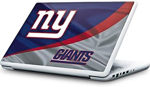 Skinit Skinit Laptop Skin متوافق مع MacBook 13 بوصة - تصميم عمالقة NFL NFL المرخص رسميًا in Saudi Arabia