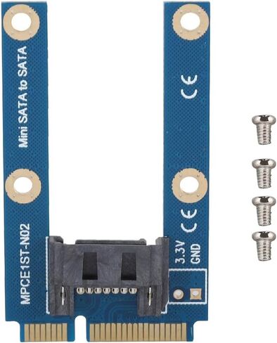 MSATA to Adapter ، 7Pin Consult Computer Computer Internal SCSI Cards for WinXpvistawin7/Win8 32-bit/64 bit MPCIE Adapter Adapter in Saudi Arabia