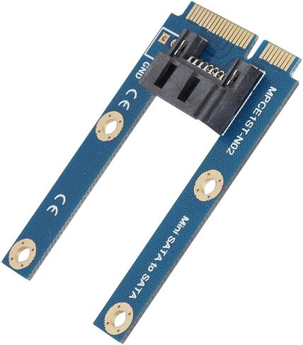 MSATA to Adapter ، 7Pin Consult Computer Computer Internal SCSI Cards for WinXpvistawin7/Win8 32-bit/64 bit MPCIE Adapter Adapter in Saudi Arabia