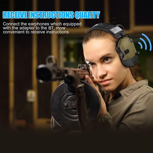 Irfora W1 BT Adapter Design for Walker's Series Earmuffs Convert Wire Earmuff to Wireless One in Saudi Arabia