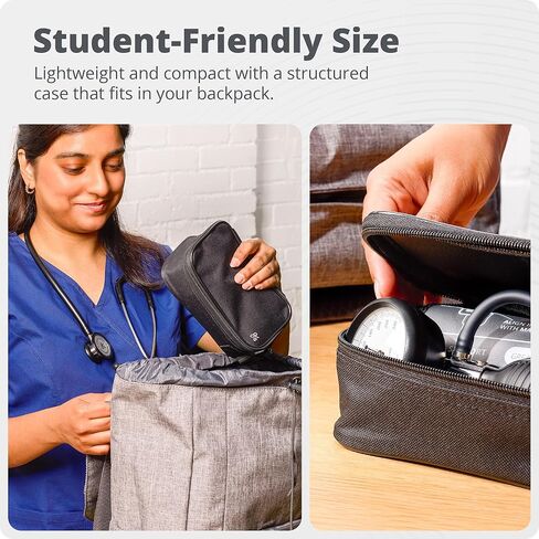 Greater Goods Sphygmomanometer, Latex-Free, Manual Blood Pressure Monitor, Black, A Gift of Care for Nurses Day in Kuwait