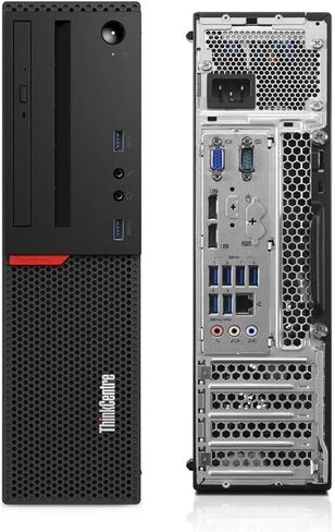 Lenovo ThinkCentre M900 SFF كمبيوتر سطح المكتب ، Intel Core I5-6500 3.2 GHz ، 16GB DDR4 RAM ، 480GB SSD ، لوحة المفاتيح ＆ الماوس ، VGA ، DisplayPort ، Windows 11 Pro (متجدد) in Saudi Arabia