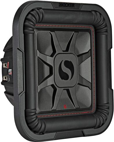 KICKER 46L7T104 Two L7T L7-Thin 10-Inch (25cm) Subwoofers, Dual Voice Coil, 4-Ohm, 500 Watts Each in Saudi Arabia