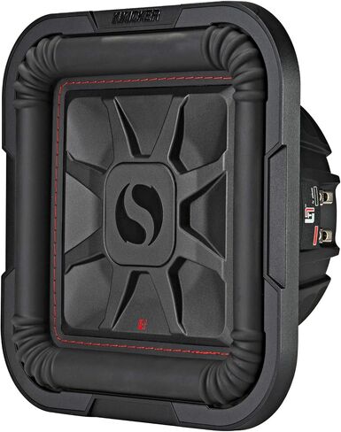 KICKER 46L7T104 Two L7T L7-Thin 10-Inch (25cm) Subwoofers, Dual Voice Coil, 4-Ohm, 500 Watts Each in Saudi Arabia