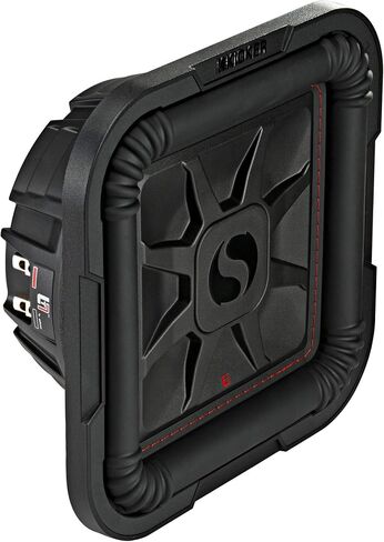 KICKER 46L7T104 Two L7T L7-Thin 10-Inch (25cm) Subwoofers, Dual Voice Coil, 4-Ohm, 500 Watts Each in Saudi Arabia