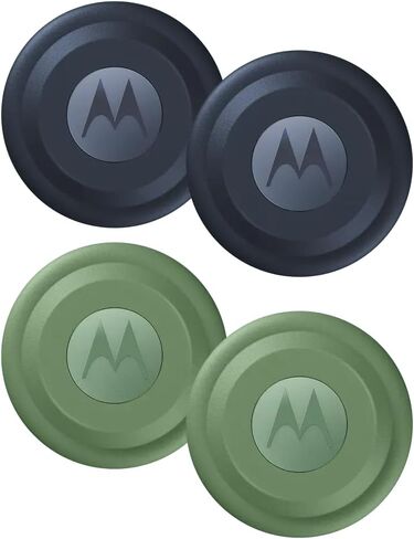 Moto Tag (XT2445-1) مكتشف العناصر التي تعمل بالبطارية ، 4 عبوات-(2x أزرق ، أخضر 2x) in Kuwait