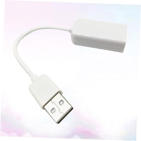 angoily USB ، محول بطاقة صوت القناة الافتراضية مع خط الكابل لأجهزة الكمبيوتر المحمولة وأجهزة الكمبيوتر المحمولة وتشغيل مقبس الصوت الخارجي لسماعات الرأس ومكبرات الصوت البيضاء in Saudi Arabia