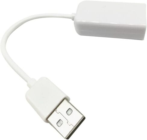angoily USB ، محول بطاقة صوت القناة الافتراضية مع خط الكابل لأجهزة الكمبيوتر المحمولة وأجهزة الكمبيوتر المحمولة وتشغيل مقبس الصوت الخارجي لسماعات الرأس ومكبرات الصوت البيضاء in Saudi Arabia