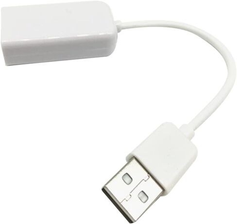 angoily USB ، محول بطاقة صوت القناة الافتراضية مع خط الكابل لأجهزة الكمبيوتر المحمولة وأجهزة الكمبيوتر المحمولة وتشغيل مقبس الصوت الخارجي لسماعات الرأس ومكبرات الصوت البيضاء in Saudi Arabia