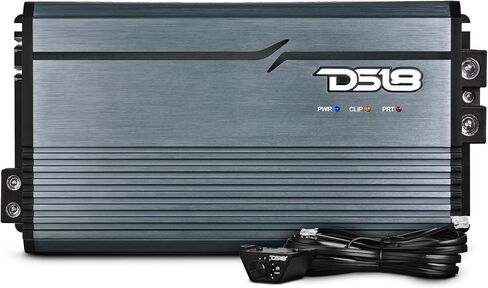DS18 FRP-3.5K/TI Compact Full-Range Class D 1-Channel Amplifier 3,500 Watts RMS @ 1-Ohm, High Efficiency, Monoblock Amplifierass Titanium Color (Renewed) in Saudi Arabia