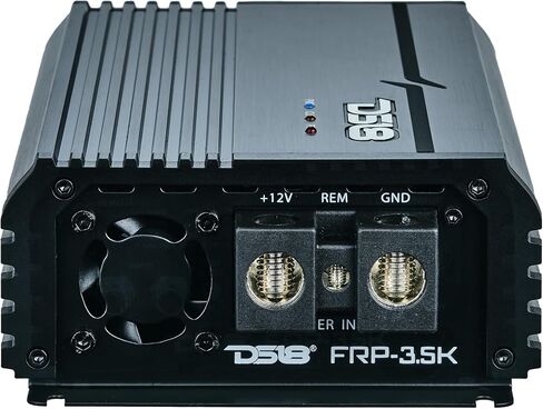 DS18 FRP-3.5K/TI Compact Full-Range Class D 1-Channel Amplifier 3,500 Watts RMS @ 1-Ohm, High Efficiency, Monoblock Amplifierass Titanium Color (Renewed) in Saudi Arabia